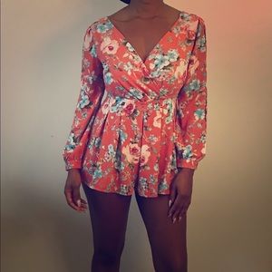 Floral romper